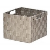 Καλάθι αποθήκευσης Polyester μπεζ 22X22X18cm Plastona 06.8412516503