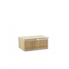 Καλάθι bamboo φυσικό χρ. 25X19X12cm Plastona 06.8419419503