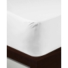 Σεντόνι με λάστιχο Pallas Ημίδιπλη (120x200+35cm) Άσπρο Pennie 071969-01