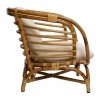 Πολυθρόνα Rattan φυσικό χρ.84 x 78 x 75 cm Plastona 07.166650