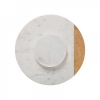 Δίσκος περιστρ.Φ30 λευκό marble Plastona 07.173704A