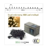 100Led-(IP44) Σειρά επέκτασης σταθερή, Extra Θερμό λευκό, πράσινο καλώδιο 5μ. 500 Zaros 100L/CG-31V