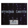 100Led-(IP44)Starter Set Κουρτίνα Strobe (επεκτάσιμη), Διάφανο/4000k,M2ΧY1μ. 2m.x1m. Zaros CU100/STR-ST4K