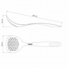 Σπάτουλα τρυπητή Ability Plastona 020.25158.160