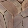 ΣΚΑΜΠΩ ΞΥΛΙΝΟ NATURAL 35X35X48 Inart 3-50-560-0006