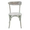 ΚΑΡΕΚΛΑ ΜΠΙΣΤΡΟ ΞΥΛΙΝΗ ΑΝΤΙΚΕ ΠΡΑΣΙΝΗ 46Χ52Χ85/47 Inart 3-50-597-0058