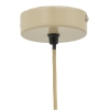 Φωτιστικό οροφής Naloa Inart E27 φυσικό Φ72x96εκ Inart 311-000011