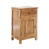 Artekko Attari Καφέ Κομοδίνο από Ξύλο Teak (45x32x66)cm Artekko 720-1229-LAP-RIGHT