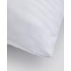 Microfiber Σκληρό Μαξιλάρι Ύπνου Point Stripe 50x70cm 50x70cm Άσπρο Pennie 810599-01