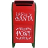 Artekko Xmas Mailbox Κόκκινο Μεταλλικό Γραμματοκιβώτιο (20x17x39)cm Artekko 742-2587