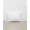 Λευκή Oxford Ξενοδοχειακή Μαξιλαροθήκη Bungalow 52x72+5cm 52x72 5cm Άσπρο Pennie 212557-01