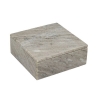 Artekko Marble Γκρι Μαρμάρινο Διακοσμητικό Κουτί Κοσμηματοθήκη (20x20x7.8)cm Artekko C8412-DS