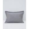Βαμβακερή Oxford Μαξιλαροθήκη Dalita 45x45 5cm Ανθρακί Pennie 212546-15