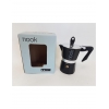 Μηχανή espresso 2κούπες μαύρη Plastona 023.601100.221