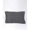 Διακοσμητική Oxford Μαξιλαροθήκη Nairi 50x70+3cm 50x70 3cm Ανθρακί Pennie 212540-15