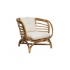 Πολυθρόνα Rattan φυσικό χρ.84 x 78 x 75 cm Plastona 07.166650