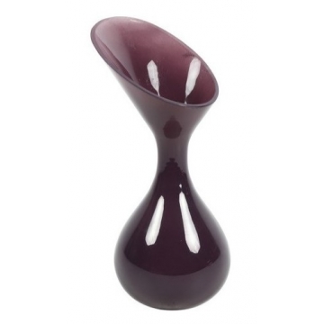 Βάζο γυαλ.μωβ Rosalia 12Χ25