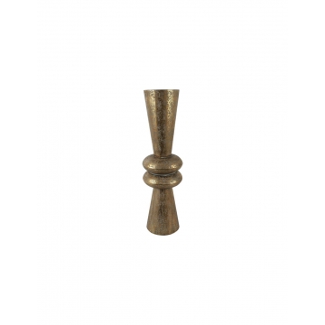 Βάζο μεταλλικό χρυσό σκούρο 28,5x99,5cm