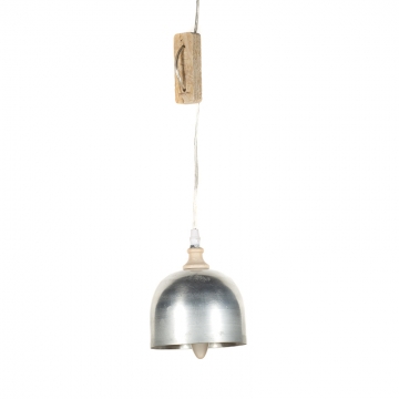 Artekko Industrial Dome S Μεταλλικό Φωτιστικό Οροφής (E14) 13.50x13.50x52.00