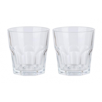 Ποτήρι γυάλινο 250ml/set 2pcs