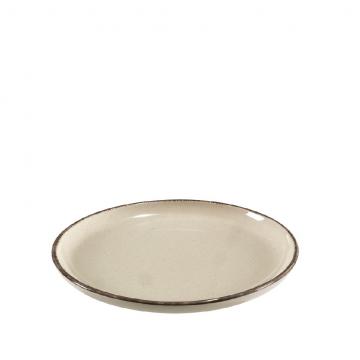 TUSCANY CREAM ΠΙΑΤΟ ΡΗΧΟ 27X2,5CM (smA)