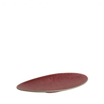 SOUL ΠΙΑΤΕΛΑ ΑΝΑΓΛΥΦΗ ΟΒΑΛ ΚΟΚΚΙΝΟ 25,3X12,2X3,5ΕΚ