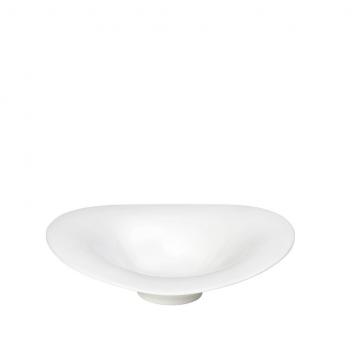 FLOW IVORY ΠΙΑΤΟ ΒΑΘΥ WAVY 26X25X7,5CM