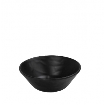 BLACK ΜΠΩΛ ΣΤΡΟΓΓ. 19ΕΚ WAVY MATTE ΜΕΛΑΜΙΝΗΣ (smC)