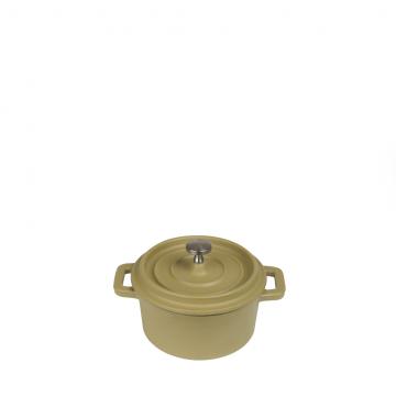 VOLCANO ΚΑΤΣΑΡΟΛΑΚΙ CAST-IRON ΧΑΚΙ ΜΕ ENAMEL 250ML 10ΕΚ.