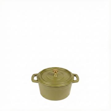 VOLCANO ΚΑΤΣΑΡΟΛΑΚΙ CAST-IRON ΧΑΚΙ ΜΕ ENAMEL 750ML 14ΕΚ.