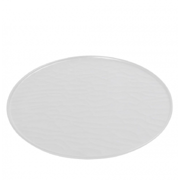 WHITE ΠΙΑΤΟ PIZZA 35ΕΚ WAVY MATTE ΜΕΛΑΜΙΝΗΣ  (smA)