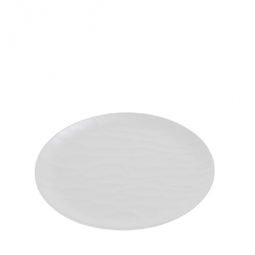 WHITE ΠΙΑΤΟ ΡΗΧΟ ΣΤΡΟΓΓ. 23ΕΚ WAVY MATTE ΜΕΛΑΜΙΝΗΣ