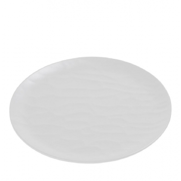 WHITE ΠΙΑΤΟ ΡΗΧΟ ΣΤΡΟΓΓ. 32ΕΚ WAVY MATTE ΜΕΛΑΜΙΝΗΣ