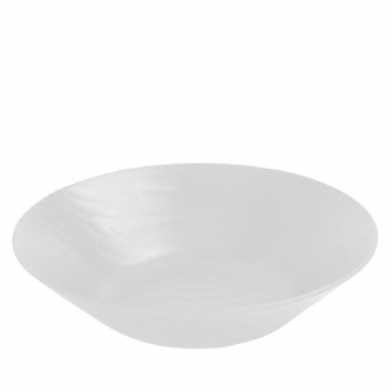 WHITE ΜΠΩΛ ΣΤΡΟΓΓ. 40ΕΚ WAVY MATTE ΜΕΛΑΜΙΝΗΣ