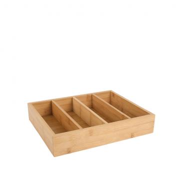 ΘΗΚΗ ΜΑΧ/ΝΑ 4 ΘΕΣΕΩΝ BAMBOO 32Χ26Χ6ΕΚ.