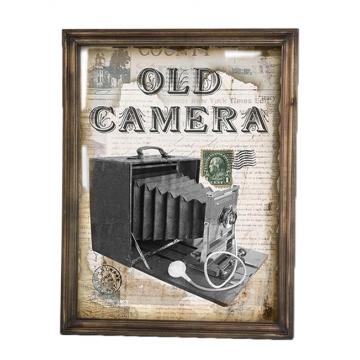 Διακοσμητικό Τοίχου "Camera" - Ξύλινη Κορνίζα  51x65