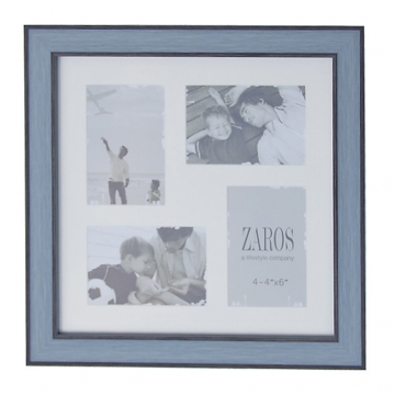 4πλή Φωτ/θήκη 10x15cm,(PS  Ραφ/Καφέ χρ.41x41cm