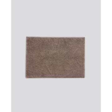 Βαμβακερό Πετσετέ Πατάκι Μπάνιου Baron 850gsm 55x85cm 55x85cm Γκρι - Μπεζ
