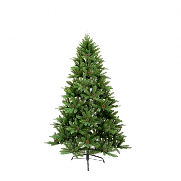 Χριστουγεννιάτικο Δέντρο SWISS PINE & κουκουνάρια 180cm