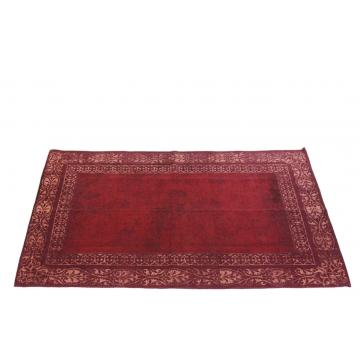 Χαλί με βαφή φθαρμένου(Tie-Dye) σε Πορφυρό χρώμα, 120x180cm