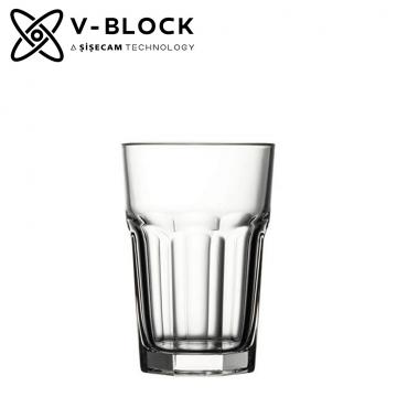 DIS. V-BLOCK CASABLANCA TEMPERED LD 355CC 12.2CM P/864 GB6.OB24…