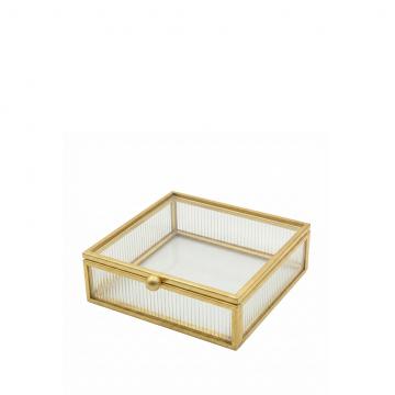 ΚΟΥΤΙ ΜΕΤΑΛ.-ΓΥΑΛΙ 10X10X2.5EK