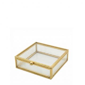 ΚΟΥΤΙ ΜΕΤΑΛ.-ΓΥΑΛΙ 12X12X2.5EK