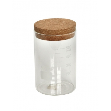 ΔΟΧΕΙΟ ΔΟΣΟΜΕΤΡ. ΜΕ ΦΕΛΛΟ 500ML 13.5ΕΚ (smC)