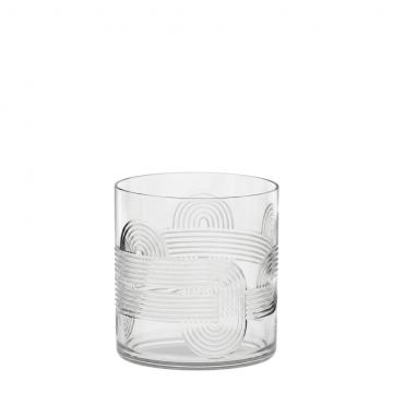 VIOLA WHISKEY 340ML H:8,65 D:8,1CM. SB3.OB18 P/960