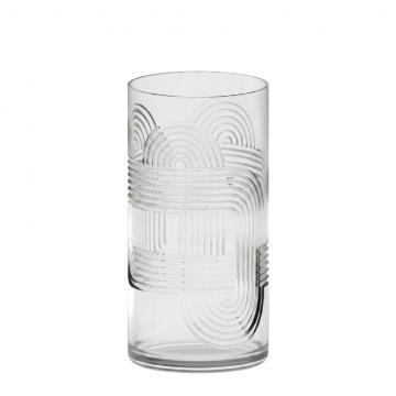 VIOLA LONG DRINK 430ML H:14,1 D:7,1CM. SB3.OB18 P/648