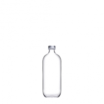 ICONIC BOTTLE W/ METAL LID 360CC H: 17,85 D: 6 P/1224 OB6/PR.BC.