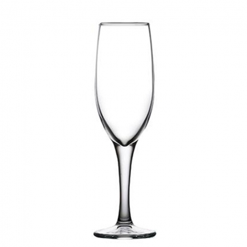 MODA CHAMPAGNE FLUTE TEMPERED 165CC H:18.3CM P/1200 FLX12