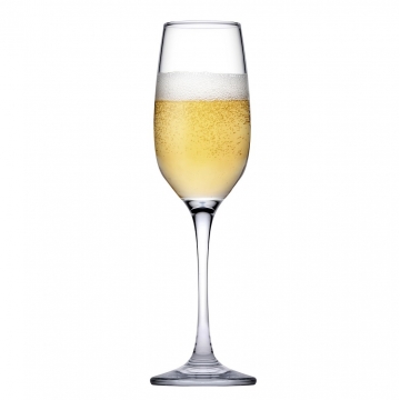 AMBER CHAMPAGNE 200CC H: 22.8 D: 6.6 P/672 GB6.OB24. (smA)