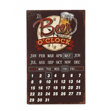 ΗΜΕΡΟΛΟΓΙΟ ''BEER O'CLOCK'' 40ΕΚ